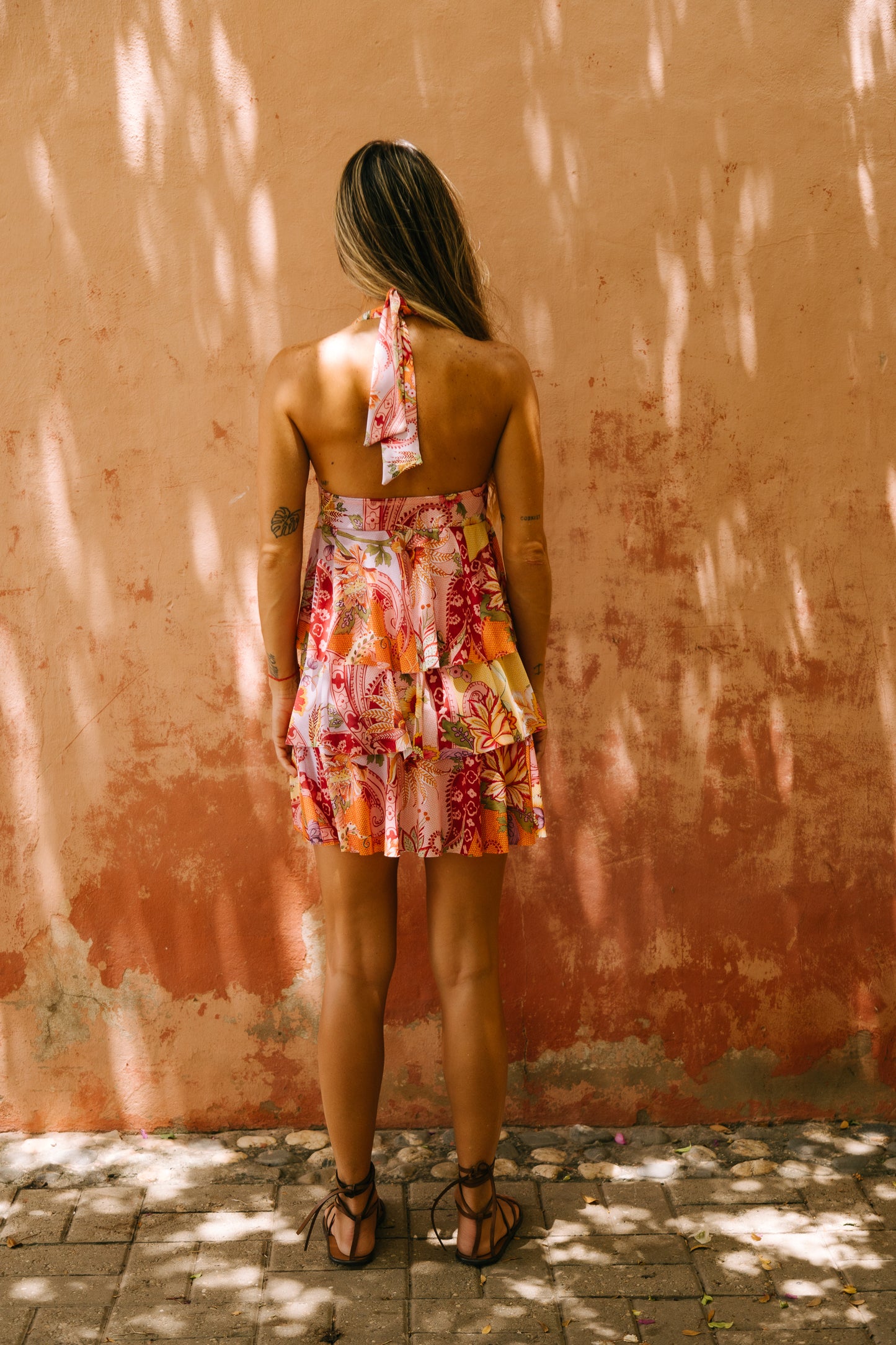 VESTIDO FIORA VOLANTES