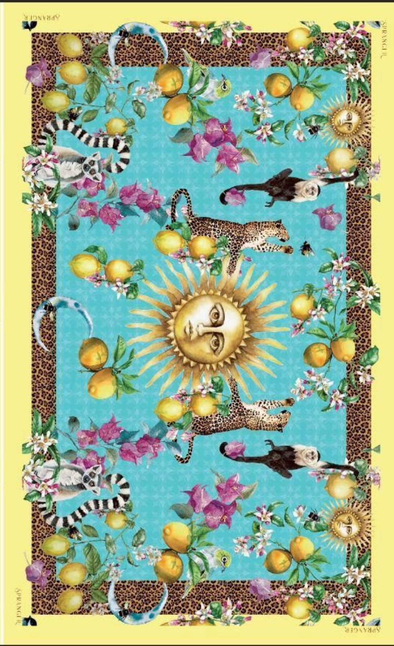 PAREO GRANDE AMARILLO SALVAJE