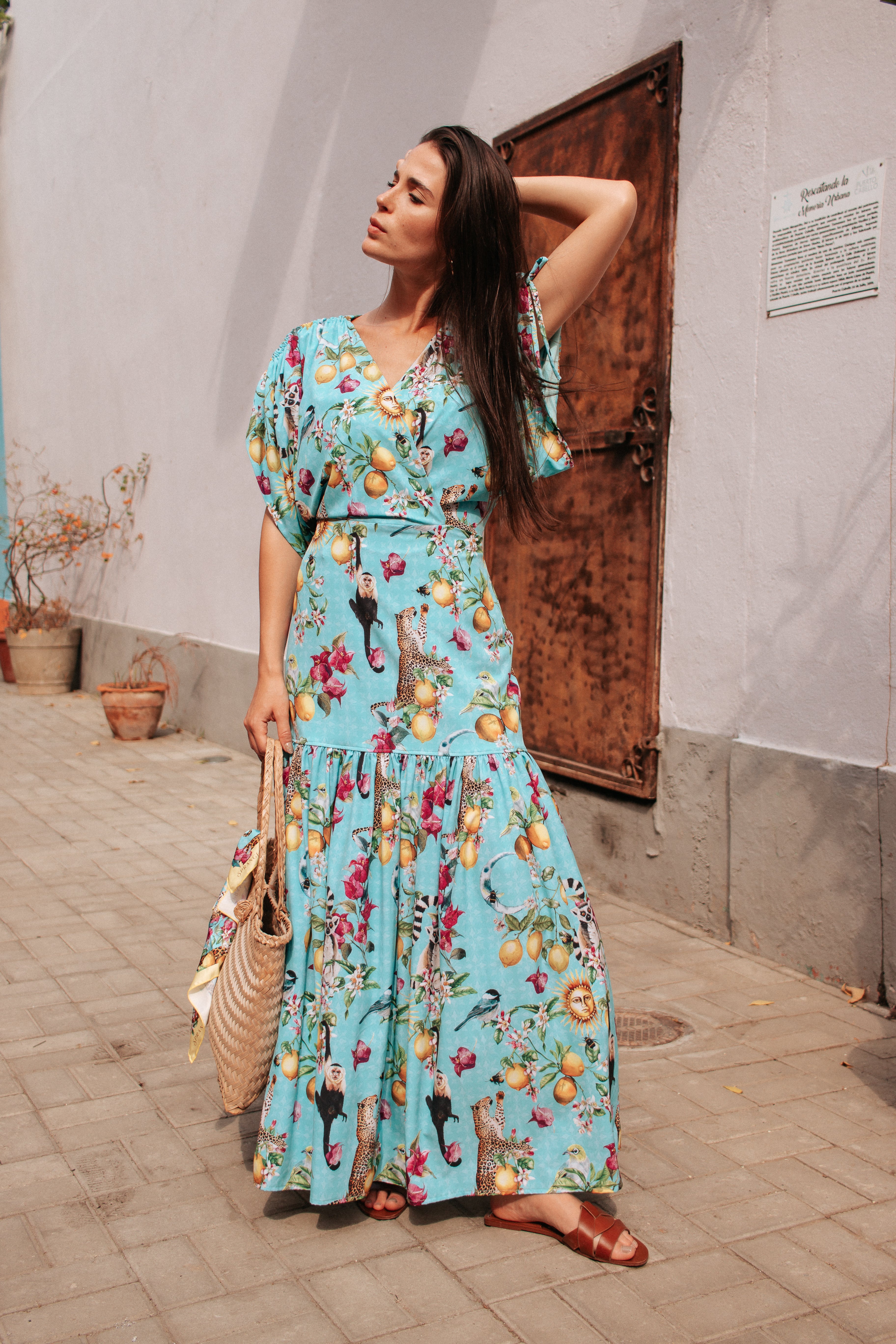 VESTIDO ESTAMPADO SALVAJE