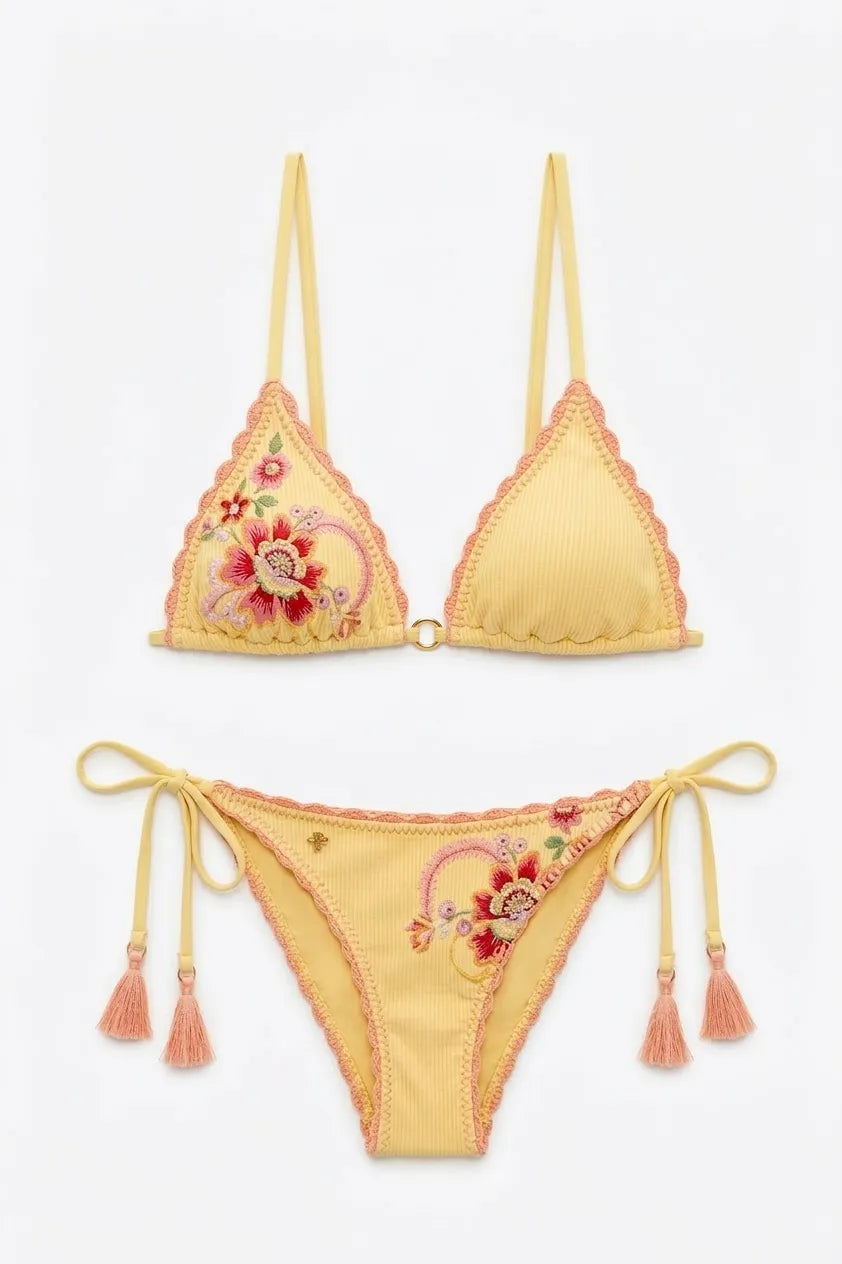 Bikini Básico Crochet Fiora