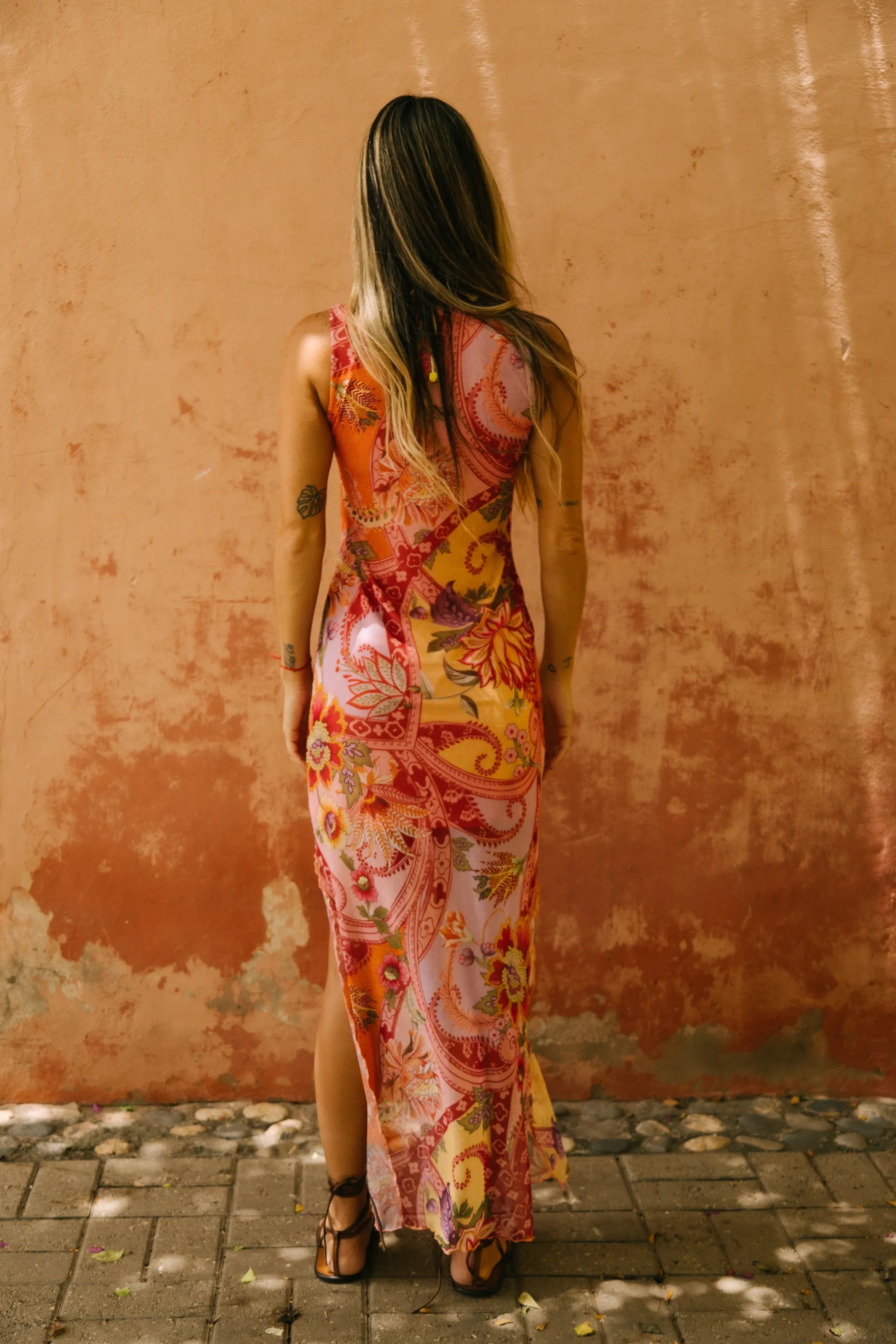 Maxi Vestido Fiora Paisley