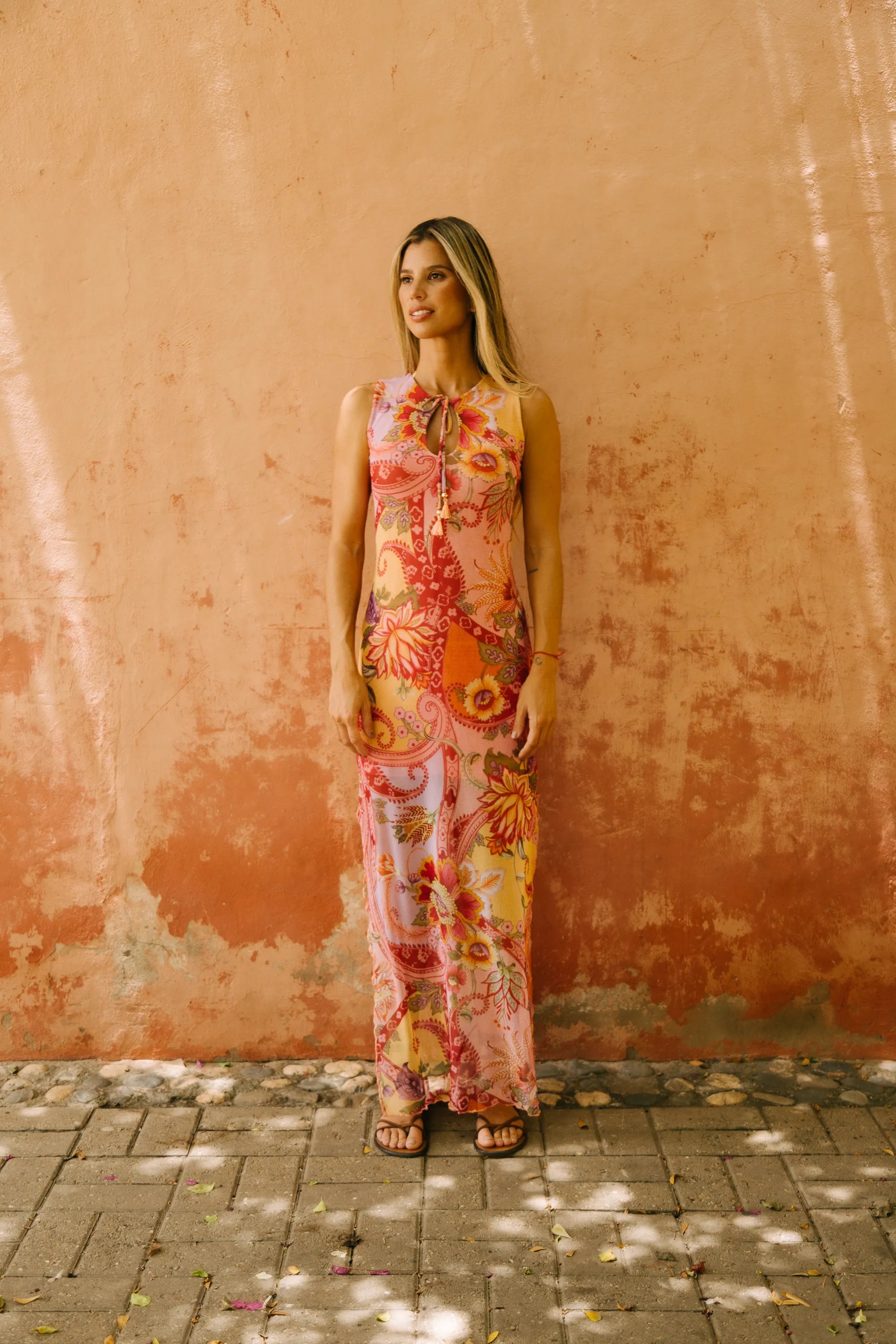 Maxi Vestido Fiora Paisley