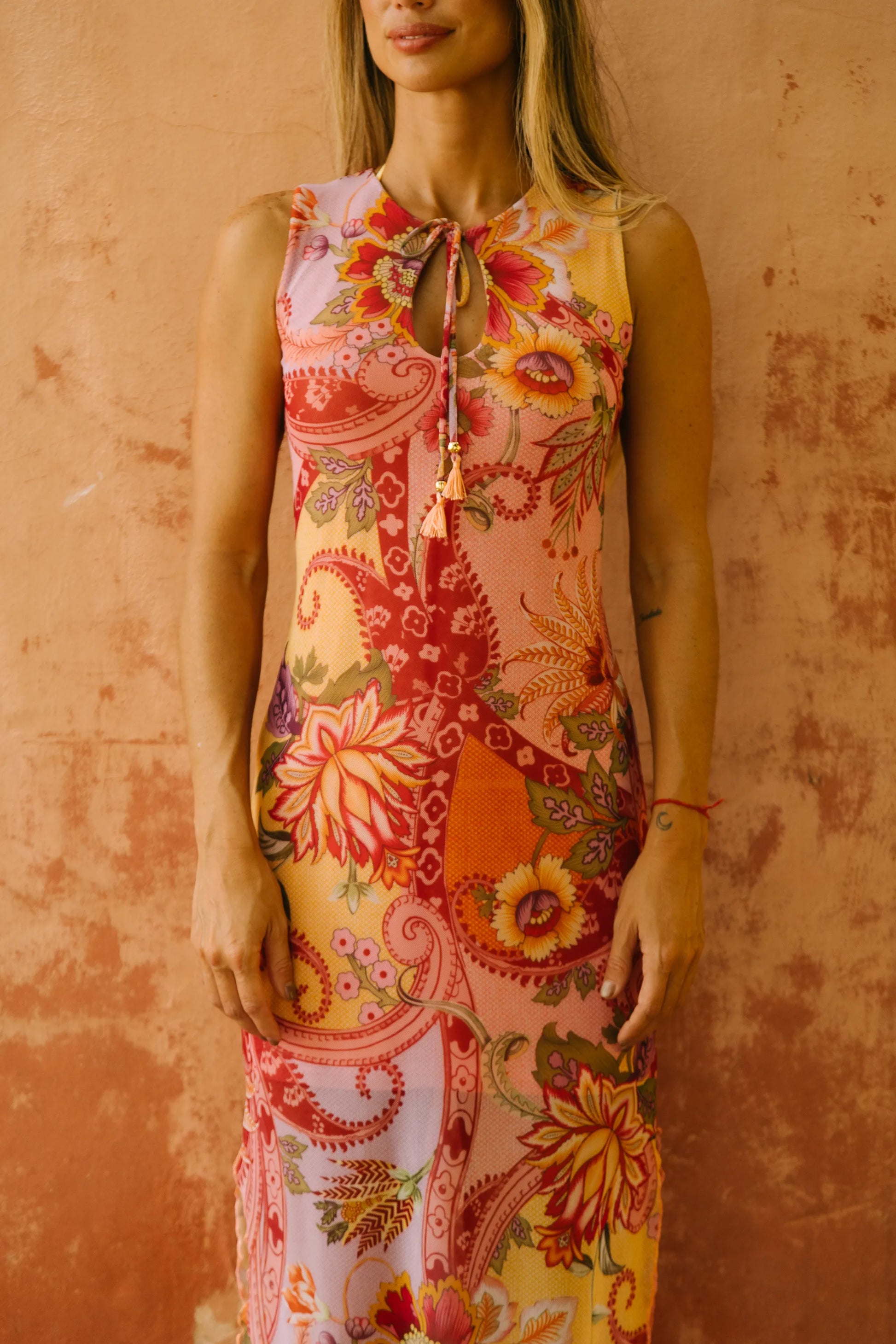 Maxi Vestido Fiora Paisley