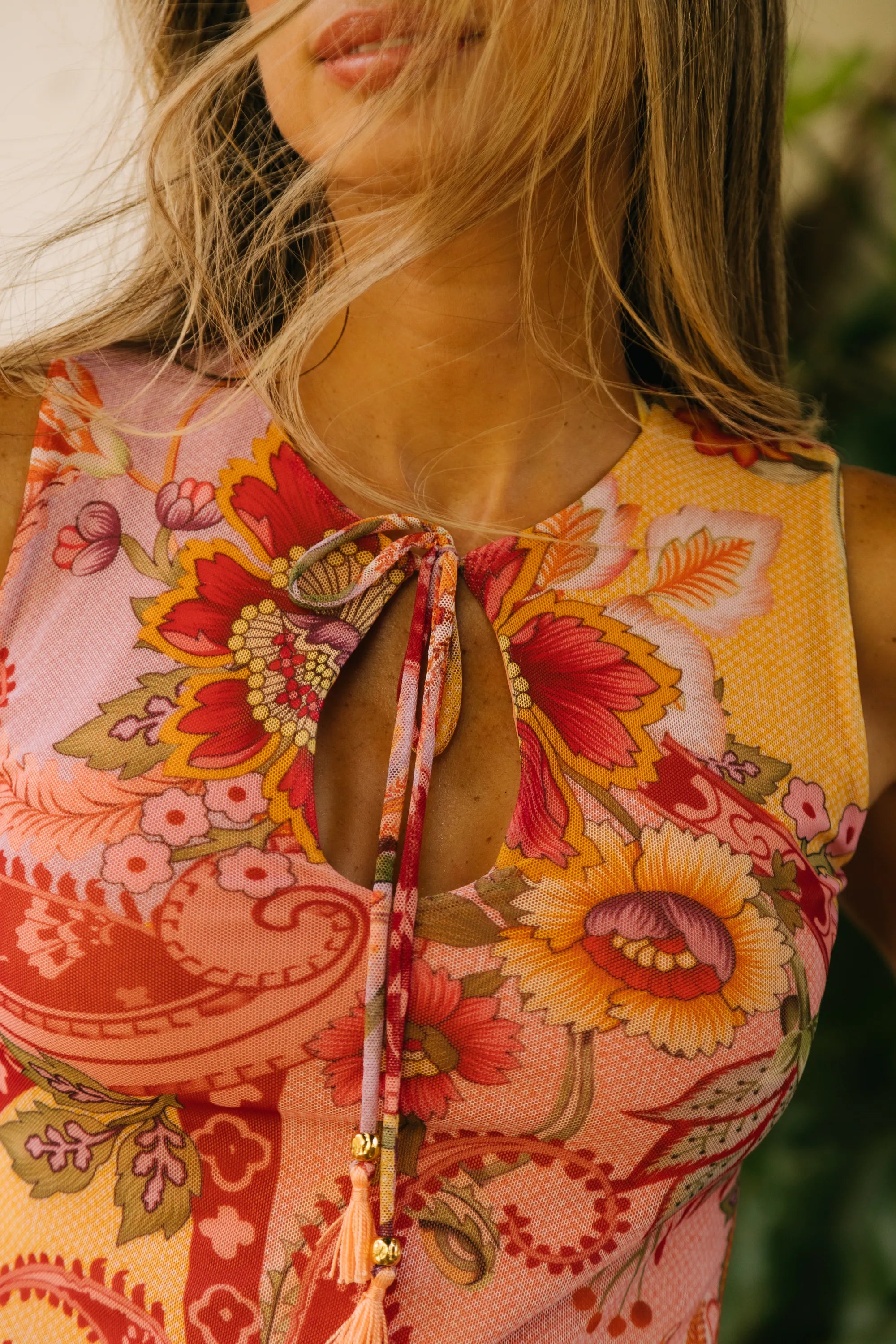 Maxi Vestido Fiora Paisley