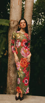 Vestido largo - mesh