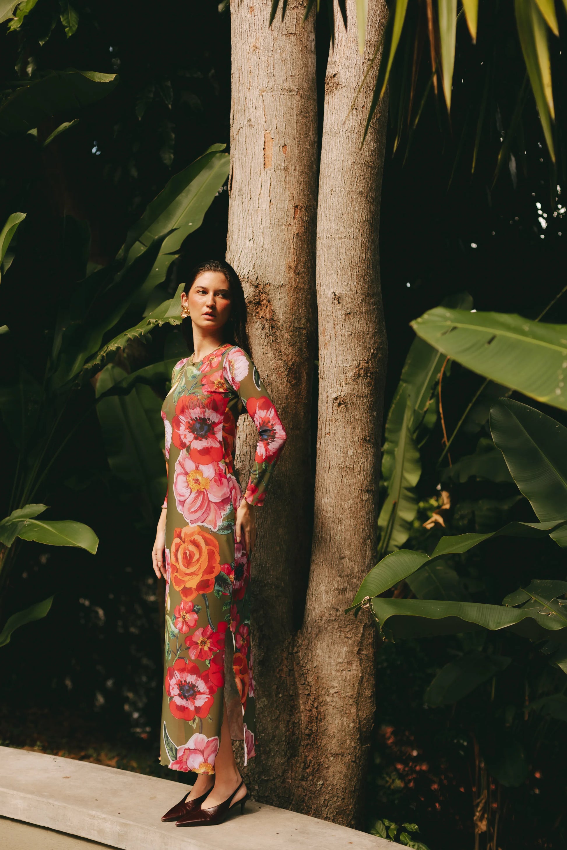 Vestido largo - mesh