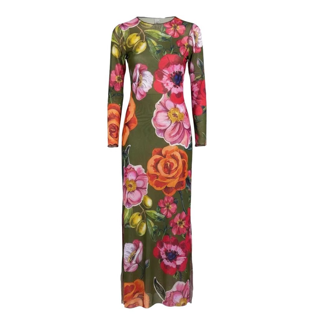Vestido largo - mesh