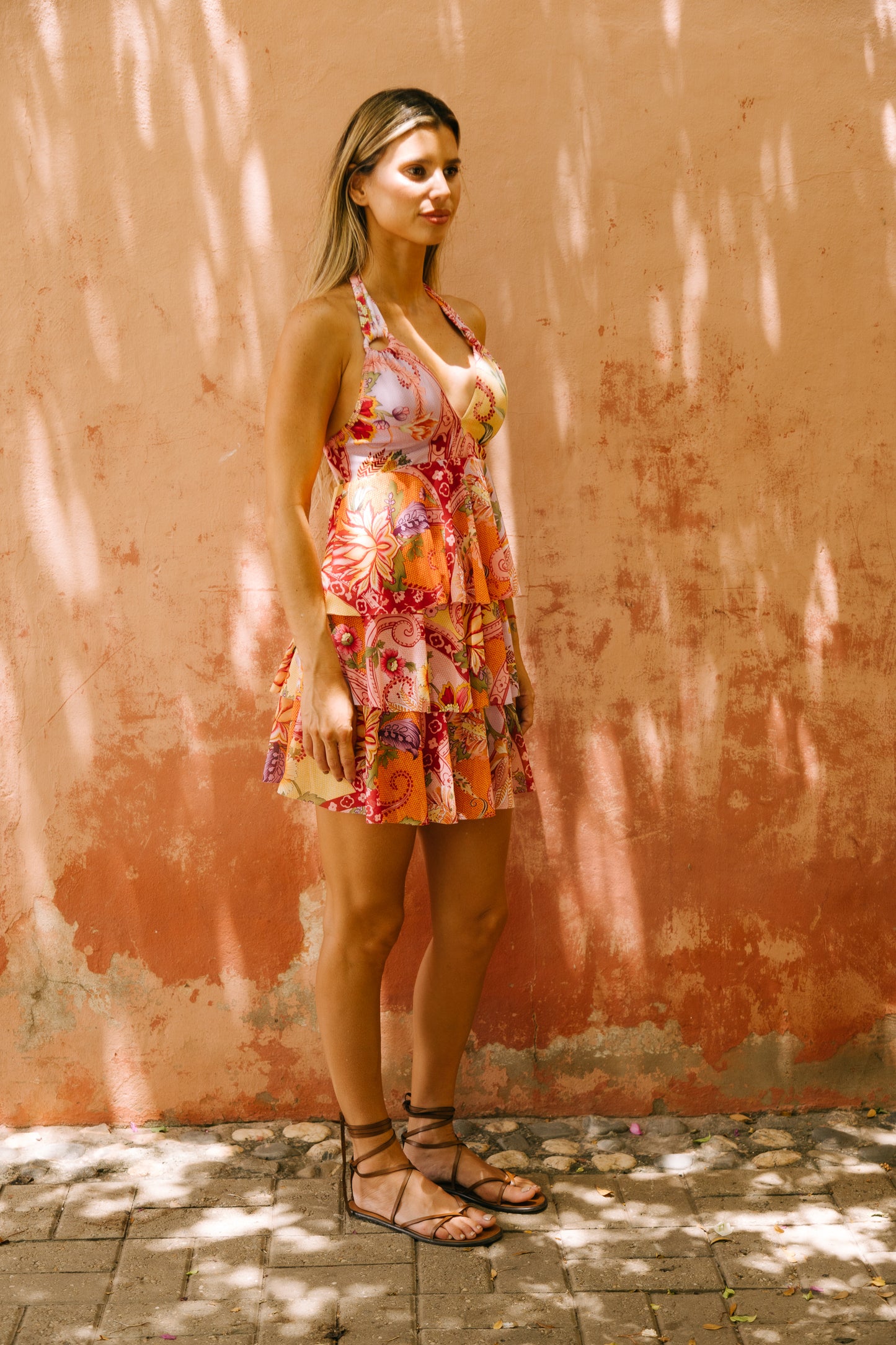 VESTIDO FIORA VOLANTES